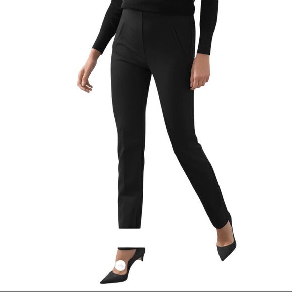 Chico’s So Slimming Trousers Black Sz 16S NWT - Picture 1 of 7